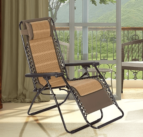 Nilkamal Metal Outdoor Chair  (BAMBOO, Pre-assembled) - Image 6